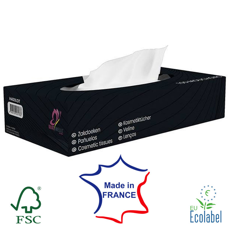 Mouchoirs blancs extra doux boite x100